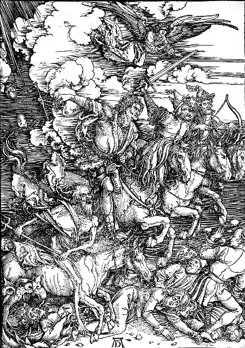 durer negy lovas